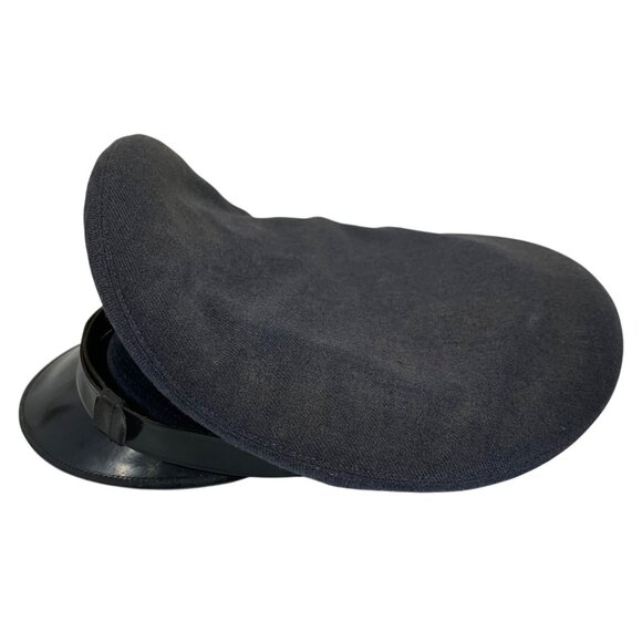 Vintage 1960s Flight Ace Air Force Uniform Service Hat Blue Officer Vietnam Era - Picture 3 of 12